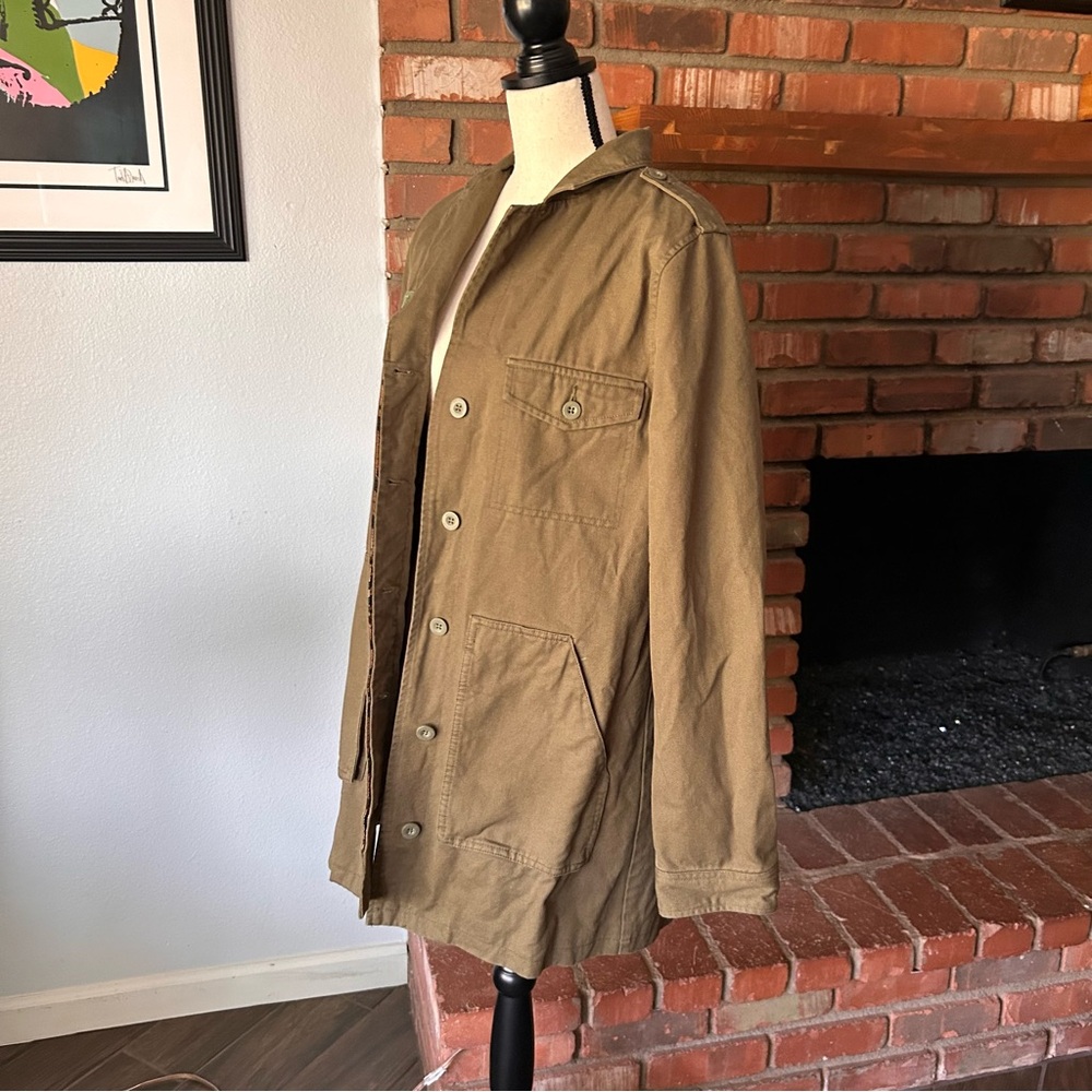 Brixton Women’s Quardro Utility Jacket in Miltary Olive Sz L - Picture 8 of 13